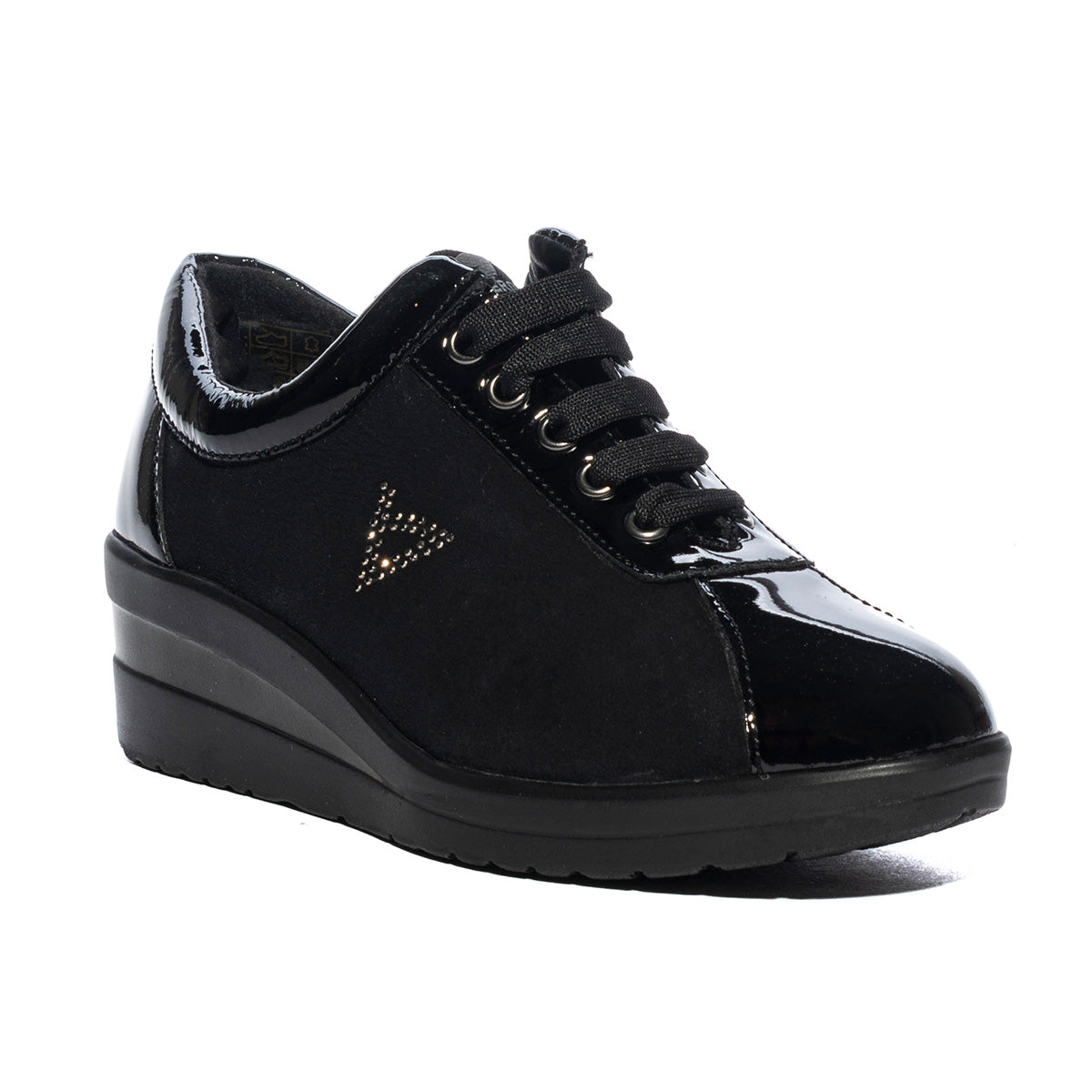 VALLEVERDE 36204 SUEDE BLACK Sneakers Donna 