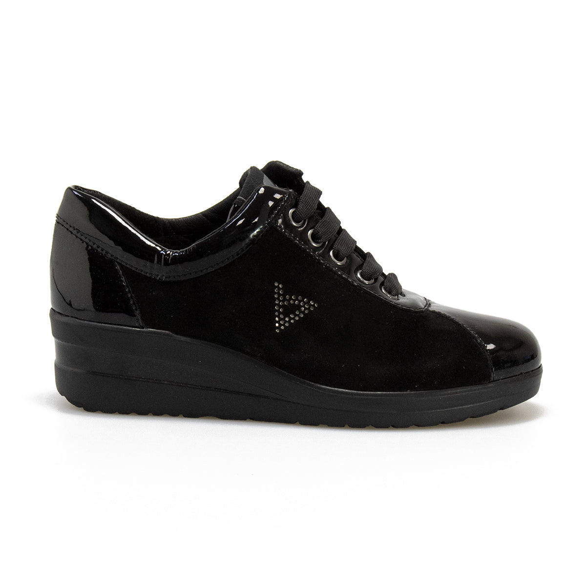 VALLEVERDE 36204 SUEDE BLACK Sneakers Donna 