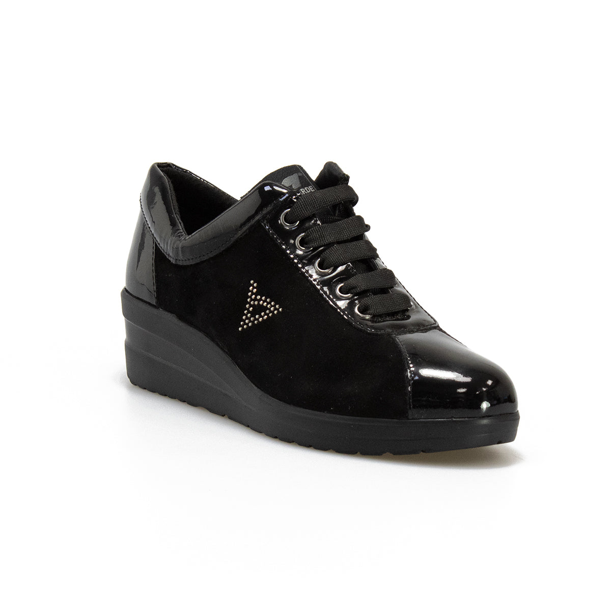 VALLEVERDE 36204 SUEDE BLACK Sneakers Donna 