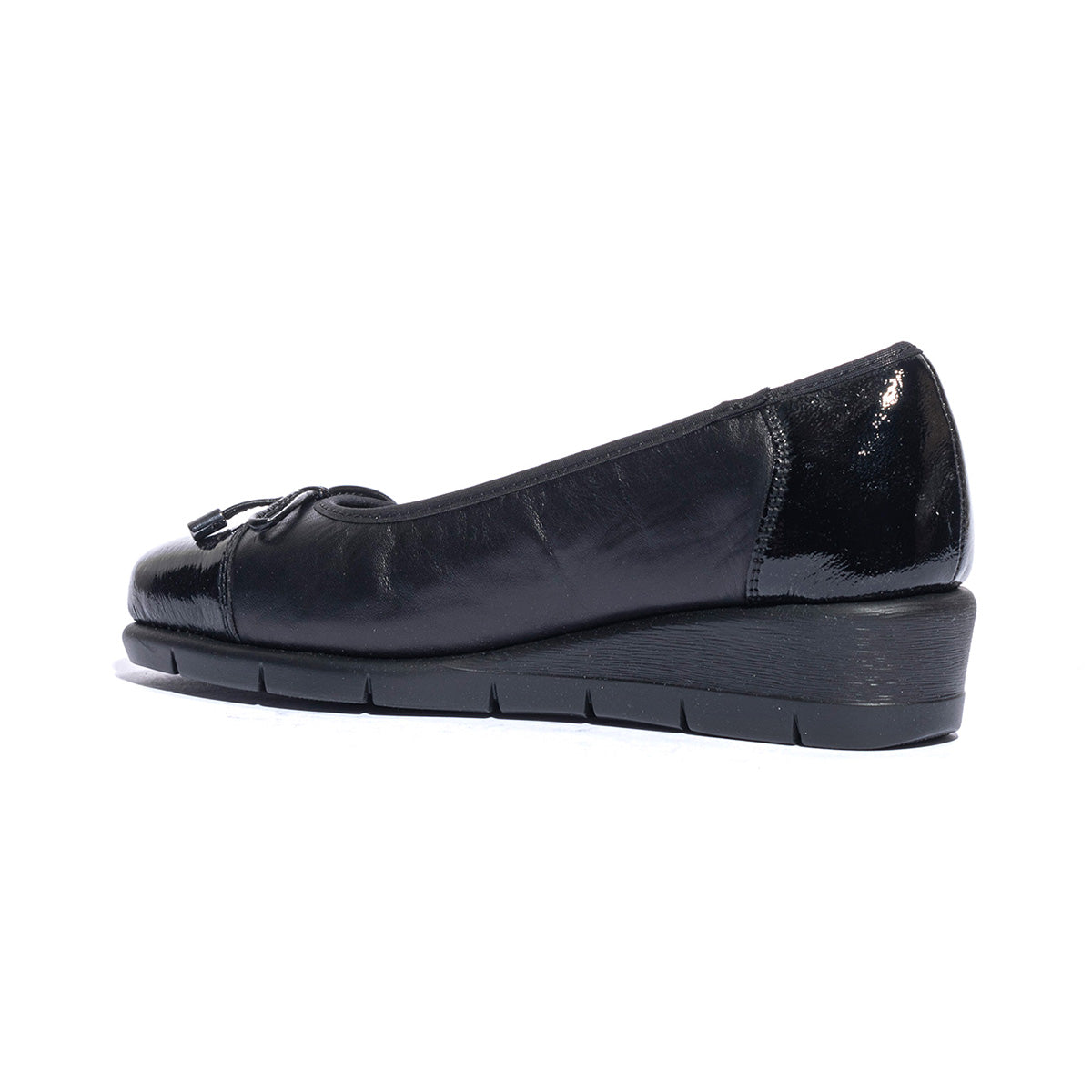 VALLEVERDE VS10202 NAPPA BLACK Ballerine Donna 