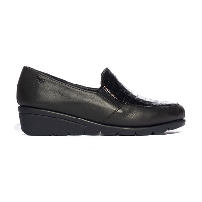 VALLEVERDE VS10301 NAPPA MORO Mocassini Donna 