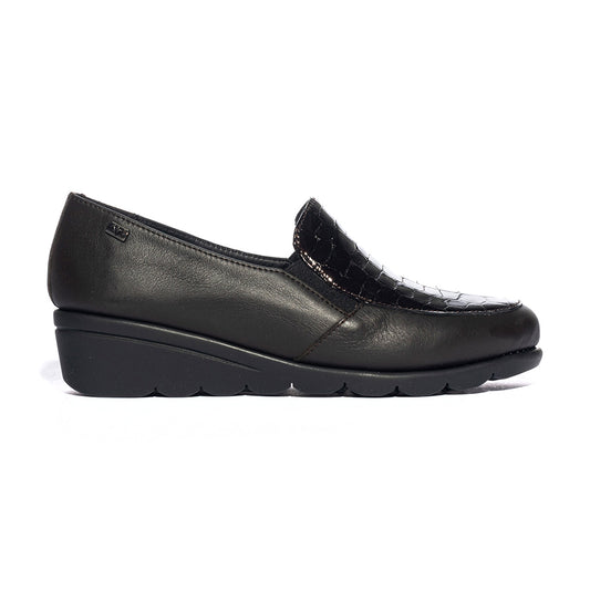 VALLEVERDE VS10301 NAPPA MORO Mocassini Donna 