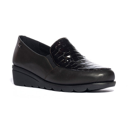 VALLEVERDE VS10301 NAPPA MORO Mocassini Donna 