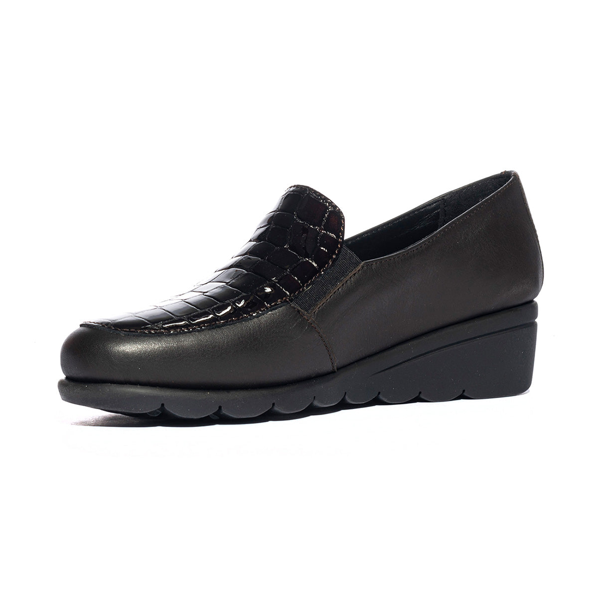 VALLEVERDE VS10301 NAPPA MORO Mocassini Donna 