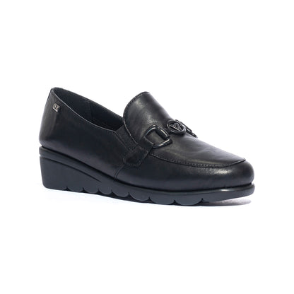 VALLEVERDE VS10307 NAPPA NERO Mocassini Donna 