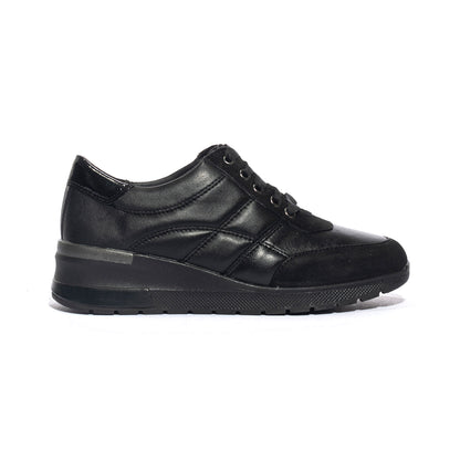 WALK DREAM 15449 BLACK Sneakers Donna 