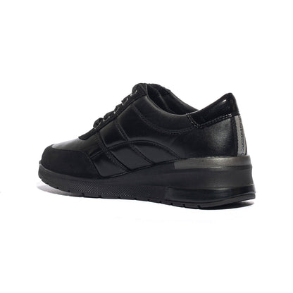 WALK DREAM 15449 BLACK Sneakers Donna 