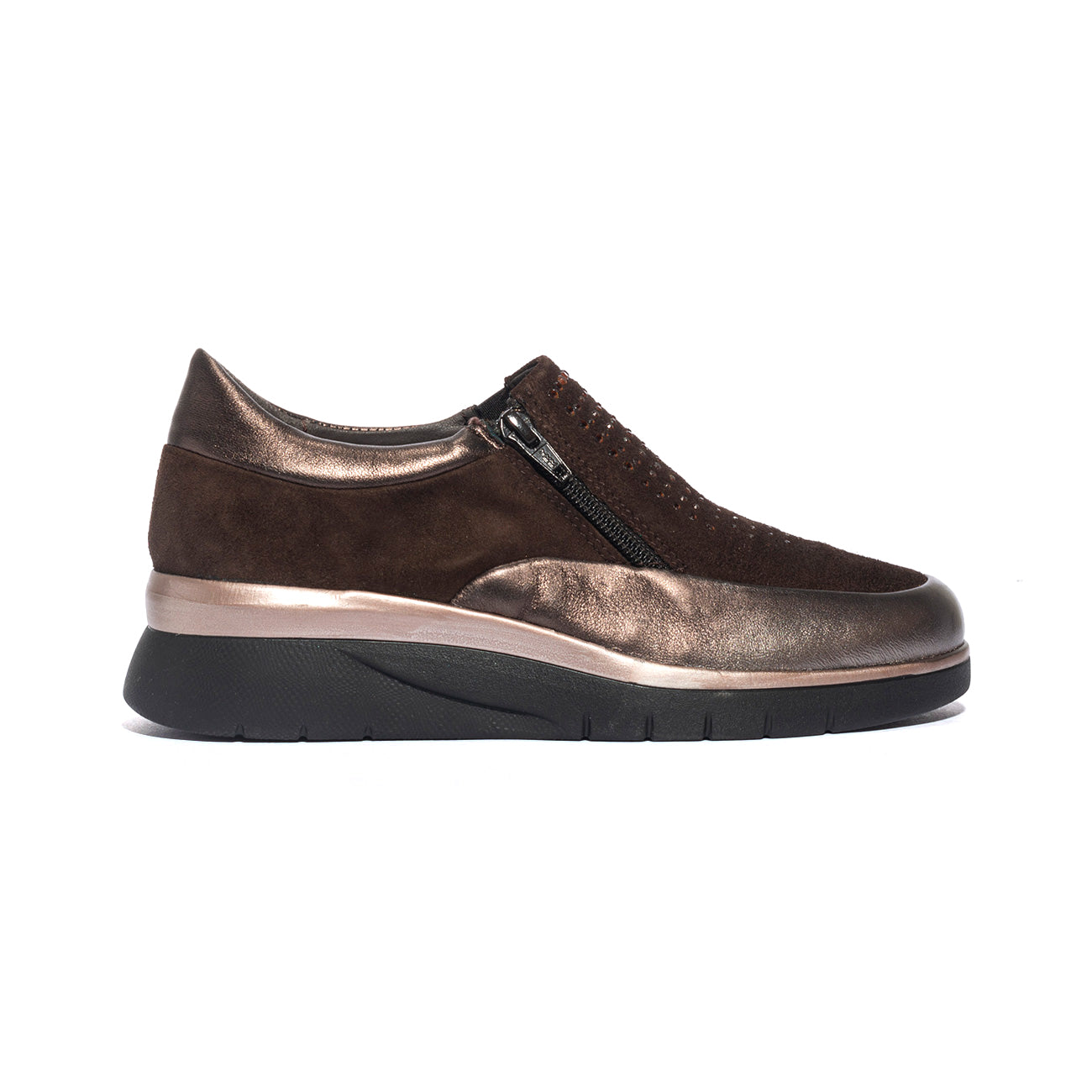 WALK DREAM W19079-08 BROWN Slip-on Donna 