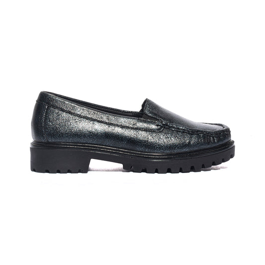 WALK DREAM W20326-11 BLACK Mocassini Donna 