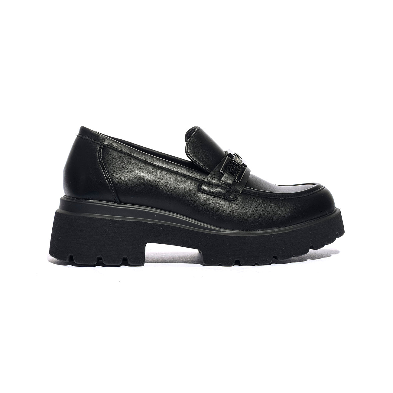 4US 4BX113 BLACK Mocassini Donna 