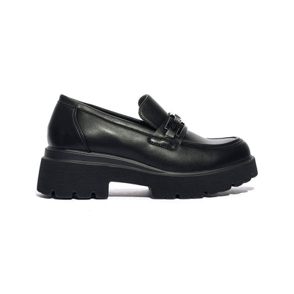 4US 4BX113 BLACK Mocassini Donna 