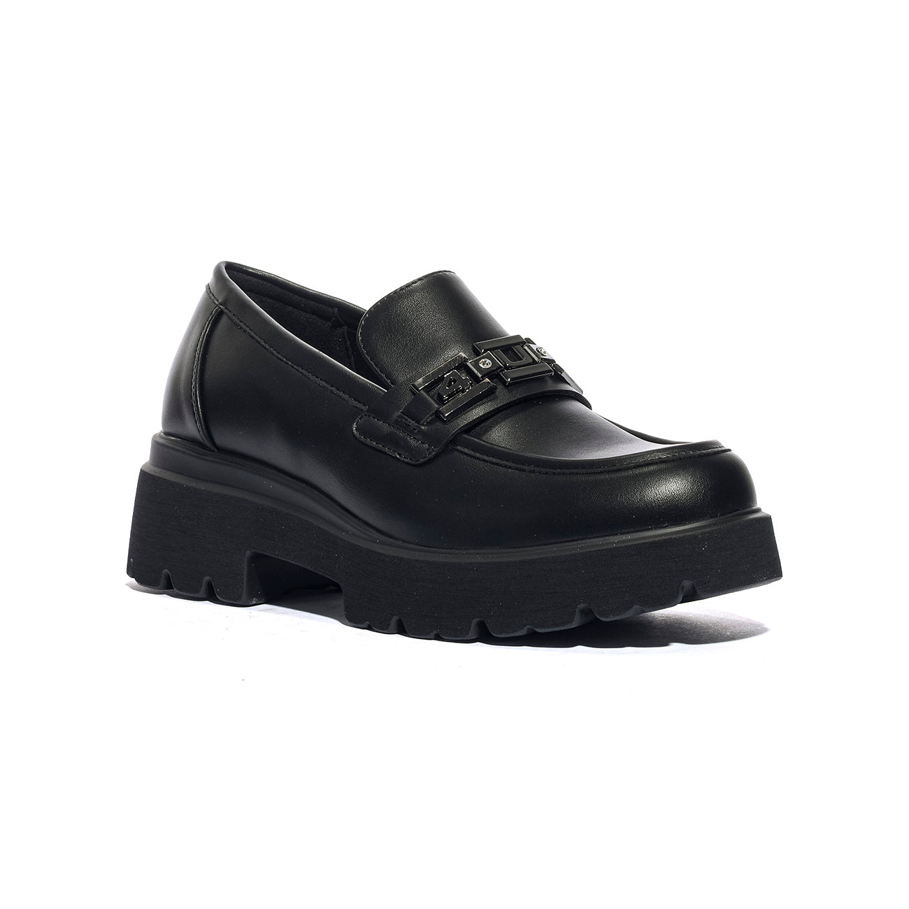 4US 4BX113 BLACK Mocassini Donna 