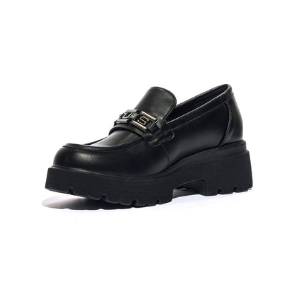 4US 4BX113 BLACK Mocassini Donna 