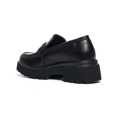 4US 4BX113 BLACK Mocassini Donna 