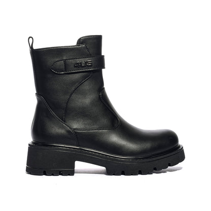 4US 4BX118 BLACK Stivaletti Donna 