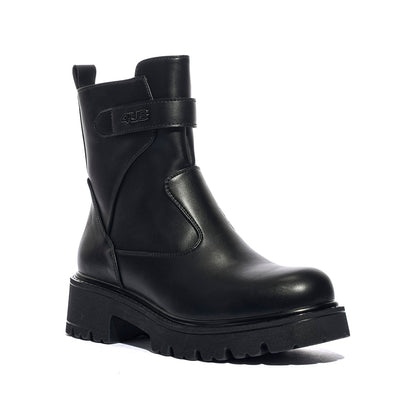 4US 4BX118 BLACK Stivaletti Donna 