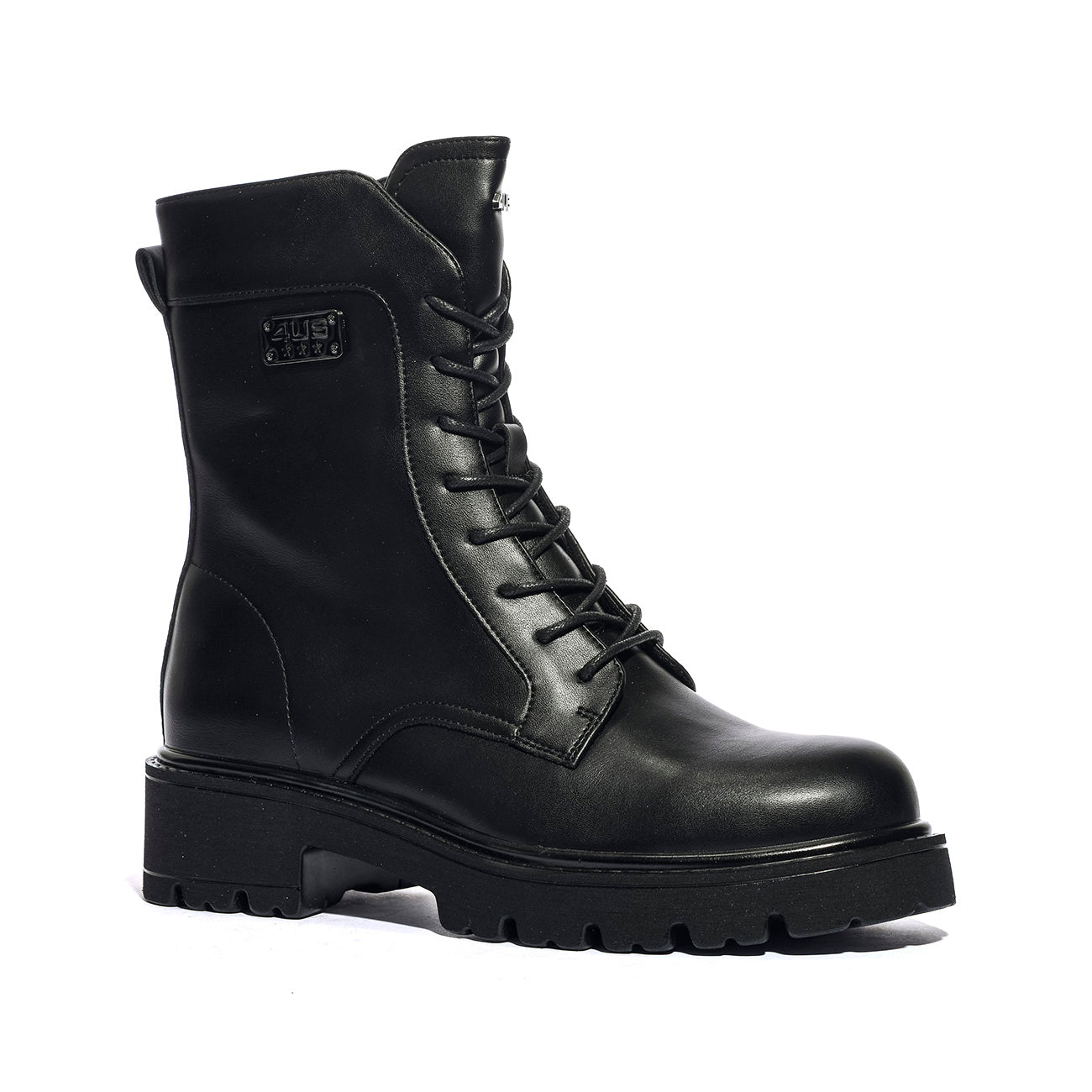 4US 4BX120 BLACK Stivaletti Donna 