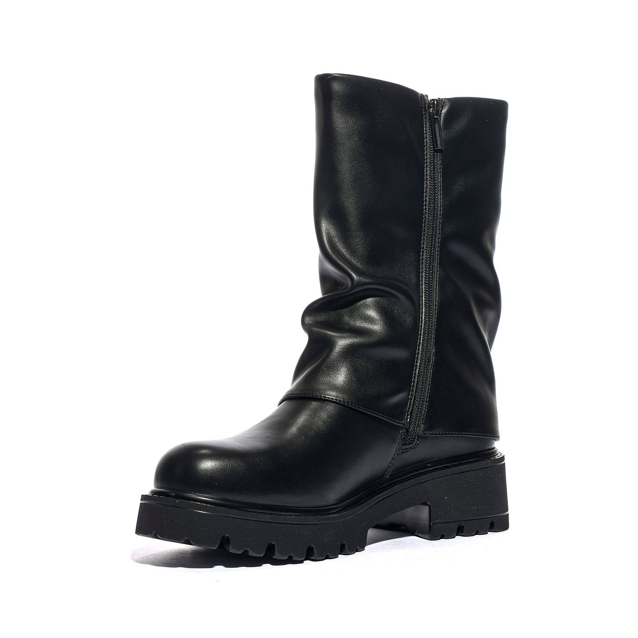 4US 4BX122 BLACK Stivaletti Donna 