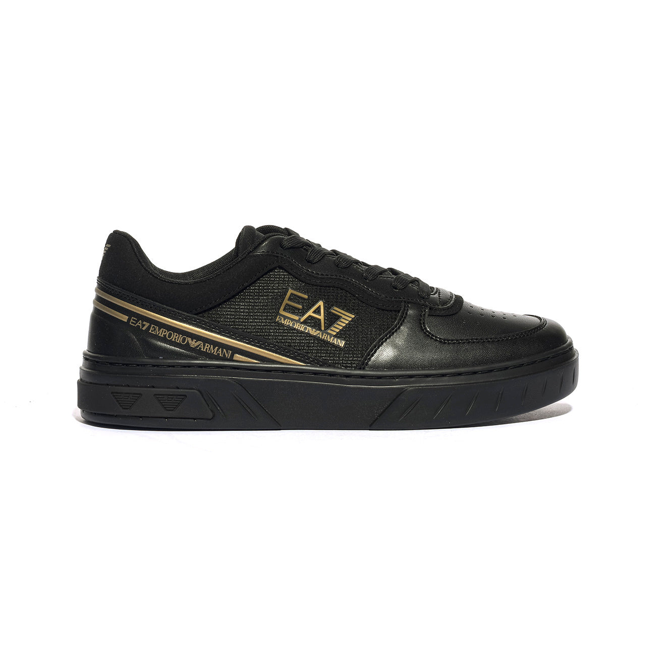 ARMANI 7X000338 TRIPLE BLACK G. Sneakers Uomo 