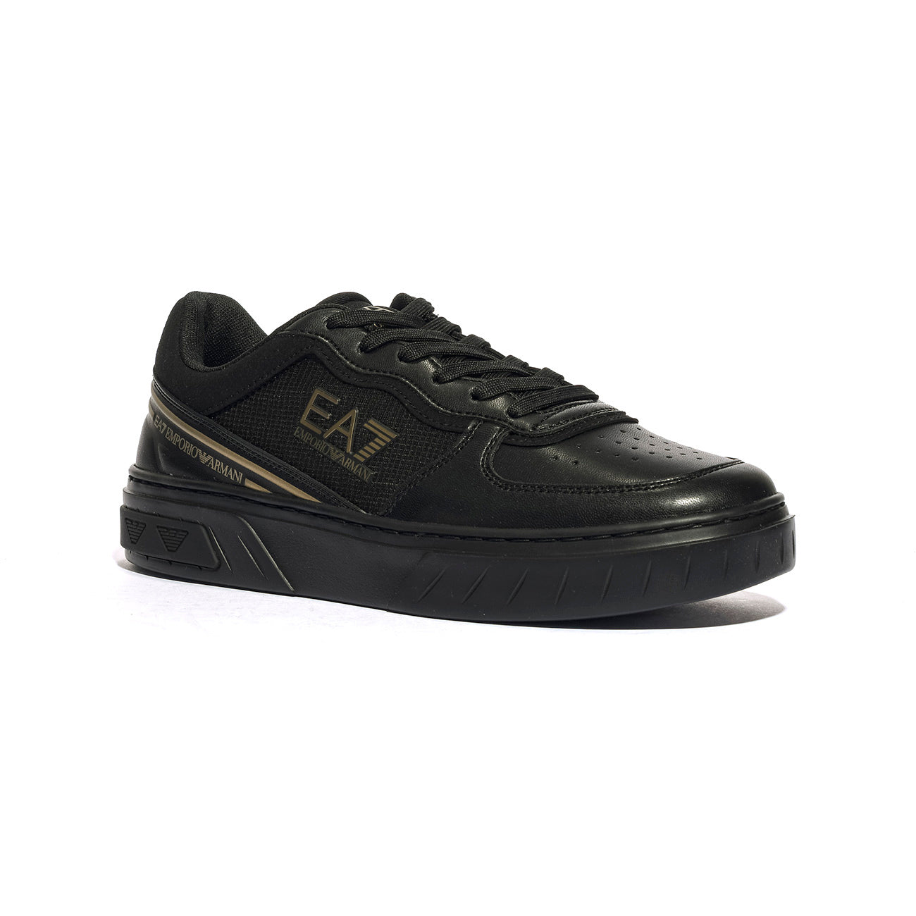 ARMANI 7X000338 TRIPLE BLACK G. Sneakers Uomo 
