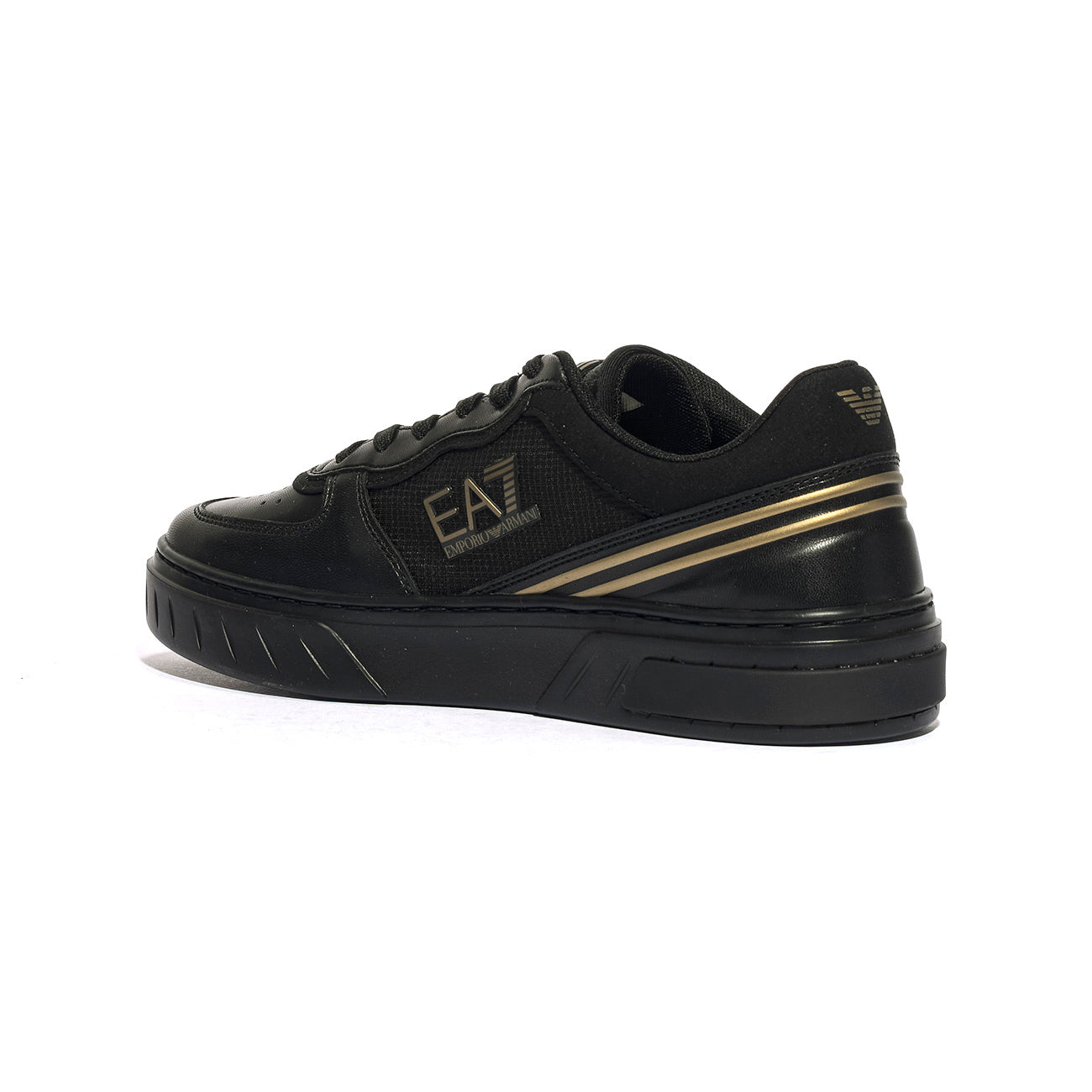ARMANI 7X000338 TRIPLE BLACK G. Sneakers Uomo 