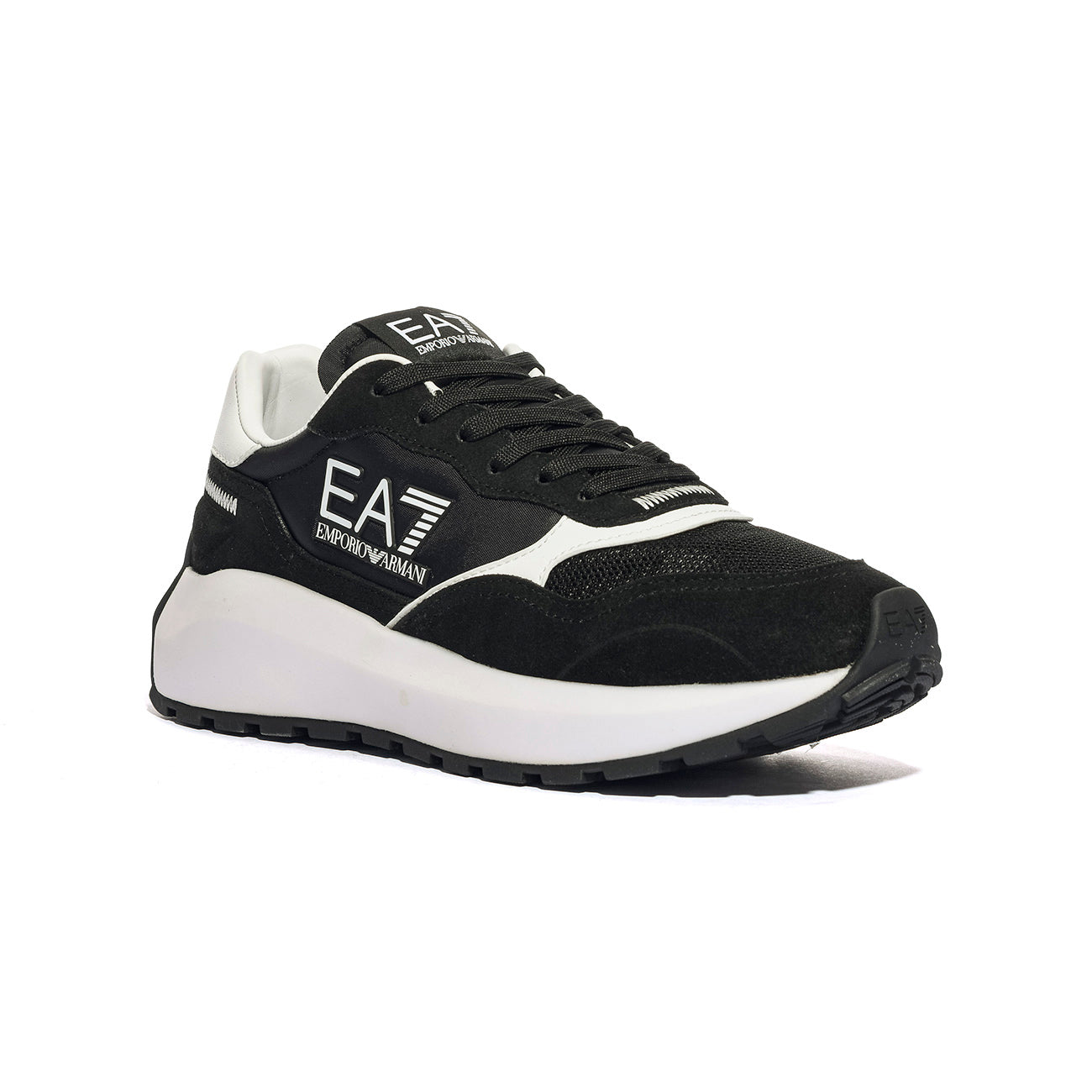 ARMANI 7X000341 BLACK WHITE Sneakers Uomo 