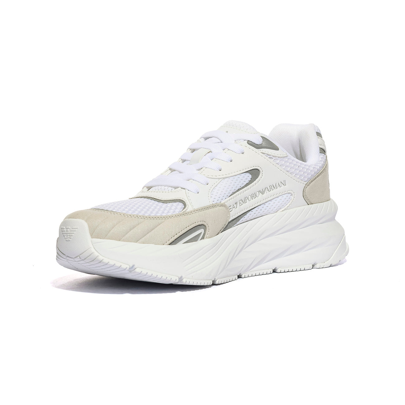 ARMANI 7X000342 TRIPLE WHITE S. Sneakers Uomo 