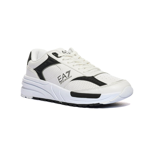 ARMANI 7X000360 WHITE BLACK Sneakers Uomo 