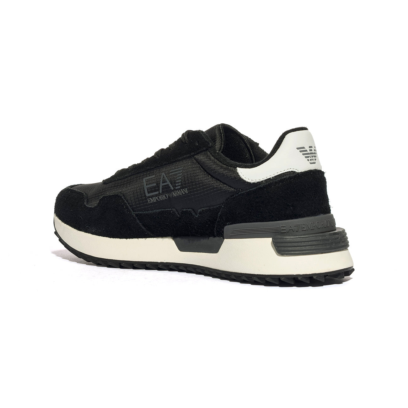 ARMANI 7X000380 BLACK WHITE Sneakers Uomo 