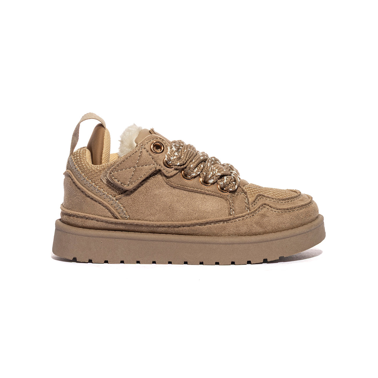 ASSO AG17740 TAUPE Sneakers Bambina 