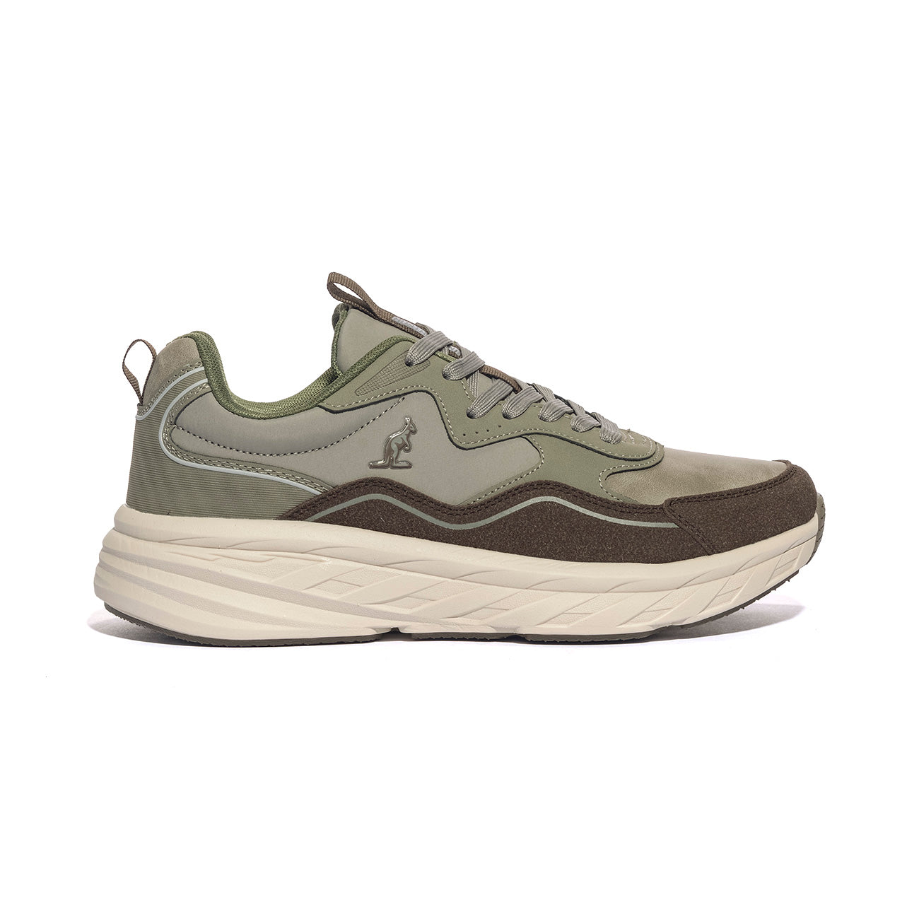 AUSTRALIAN AU52M100 GREY BROWN Sneakers Uomo 