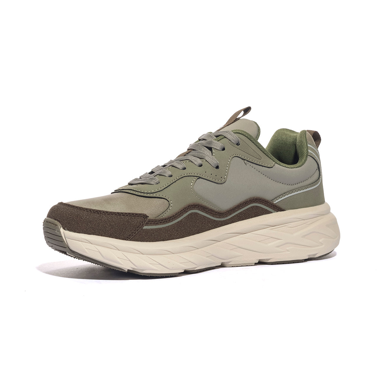 AUSTRALIAN AU52M100 GREY BROWN Sneakers Uomo 
