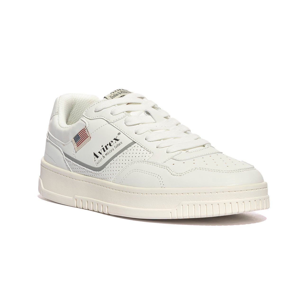 AVIREX ANDREW001 WHITE Sneakers Uomo 