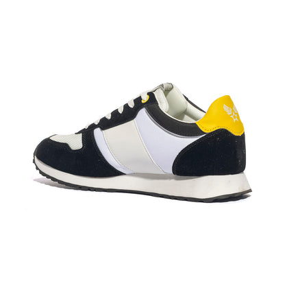 AVIREX BEAVER001 BLACK WHITE Sneakers Uomo 