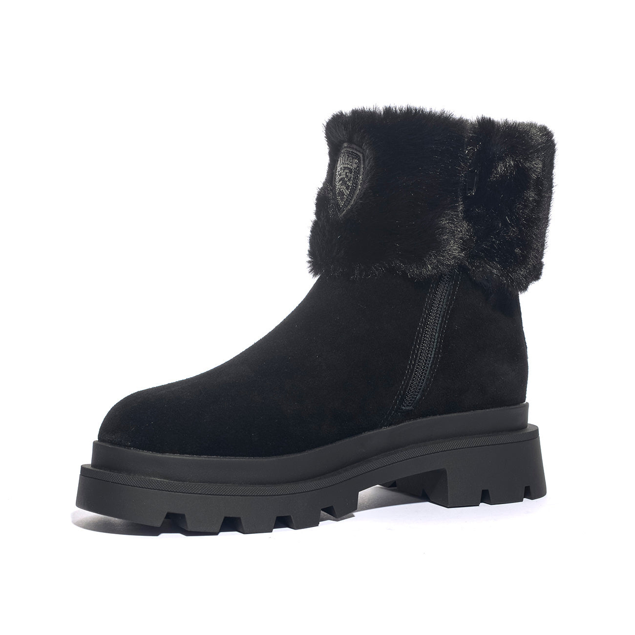 BLAUER F5KIMMEL10 BLACK Stivaletti Donna 