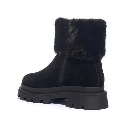 BLAUER F5KIMMEL10 BLACK Stivaletti Donna 