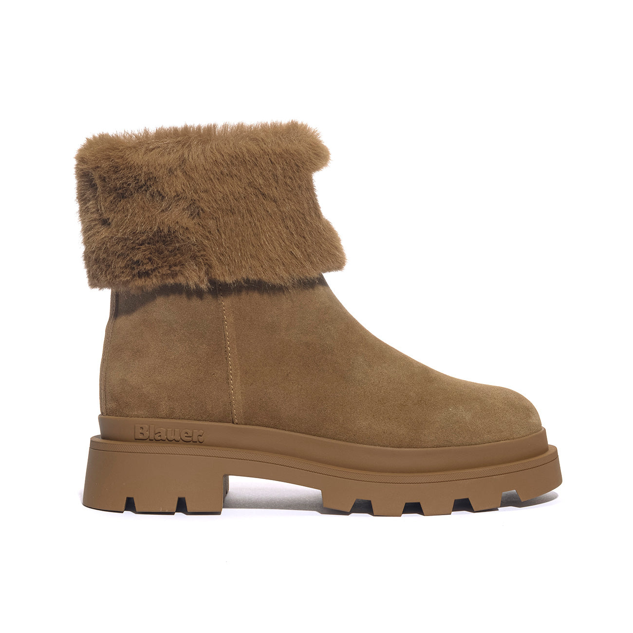 BLAUER F5KIMMEL10 COGNAC Stivaletti Donna 