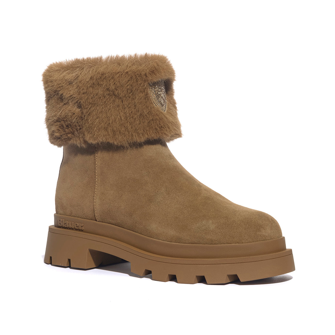 BLAUER F5KIMMEL10 COGNAC Stivaletti Donna 