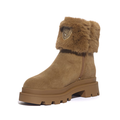 BLAUER F5KIMMEL10 COGNAC Stivaletti Donna 