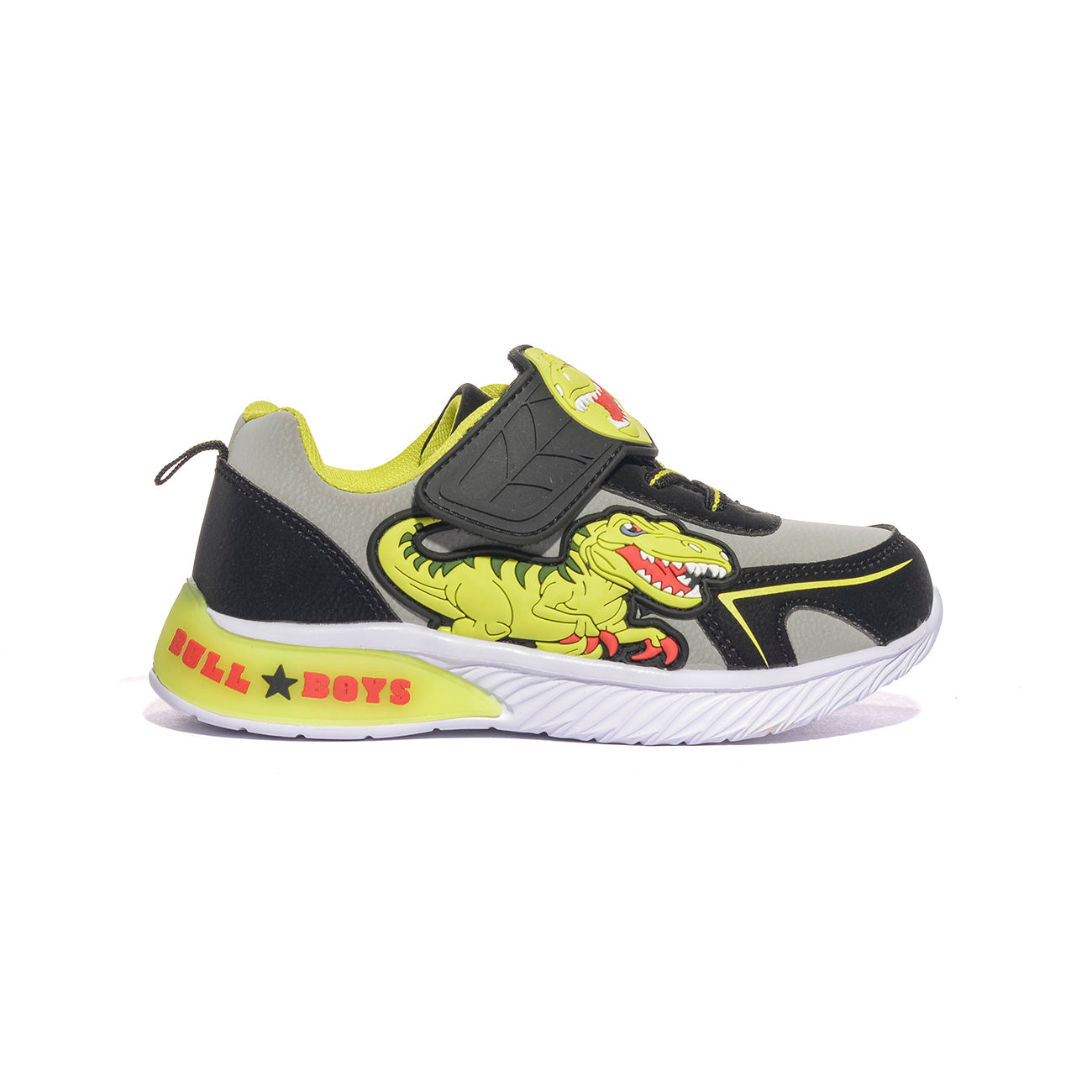 BULL BOYS DNAL5141 GRIGIO NERO Sneakers Bambina 