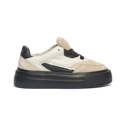 CROMIER C2A5 IVORYnero Sneakers Donna 