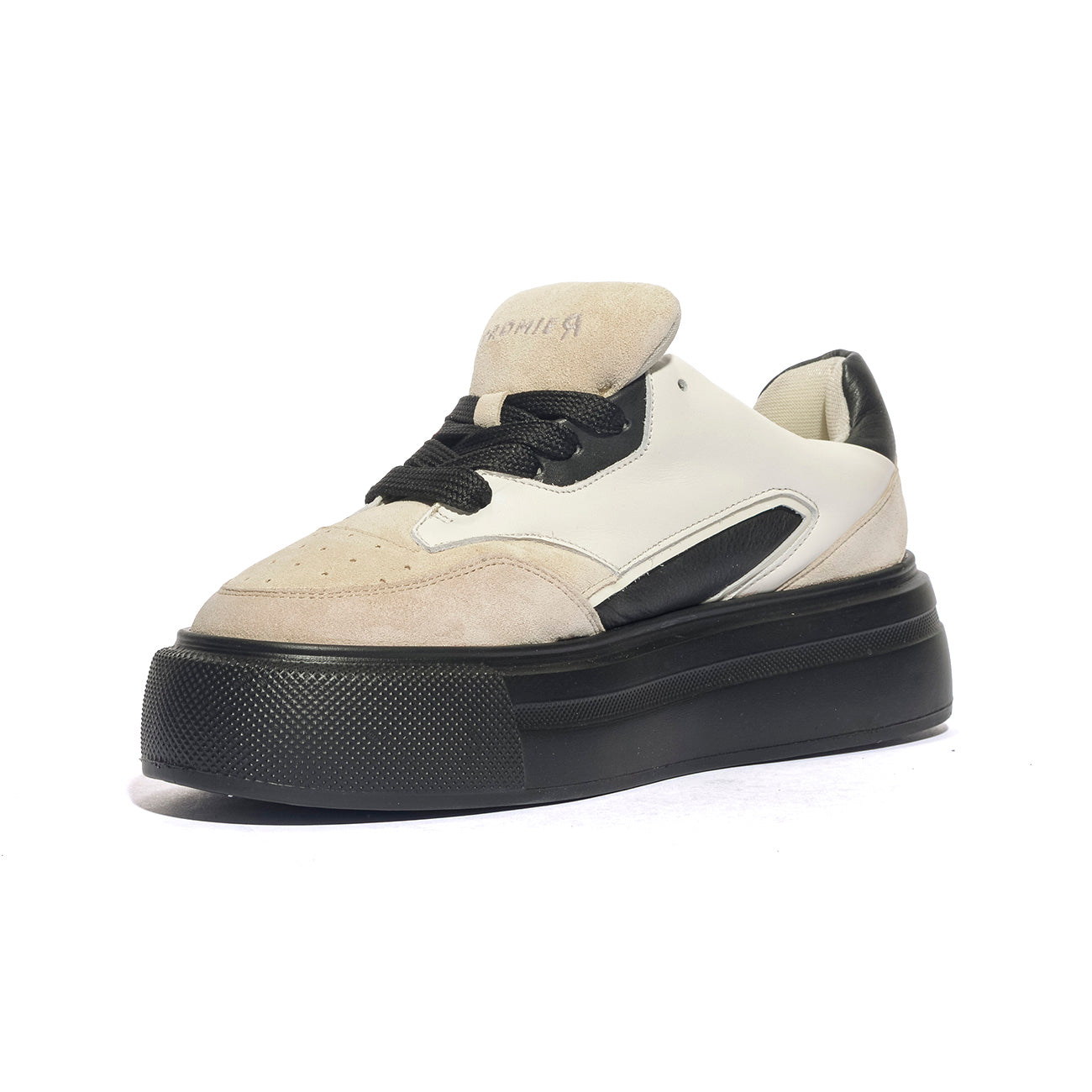 CROMIER C2A5 IVORYnero Sneakers Donna 
