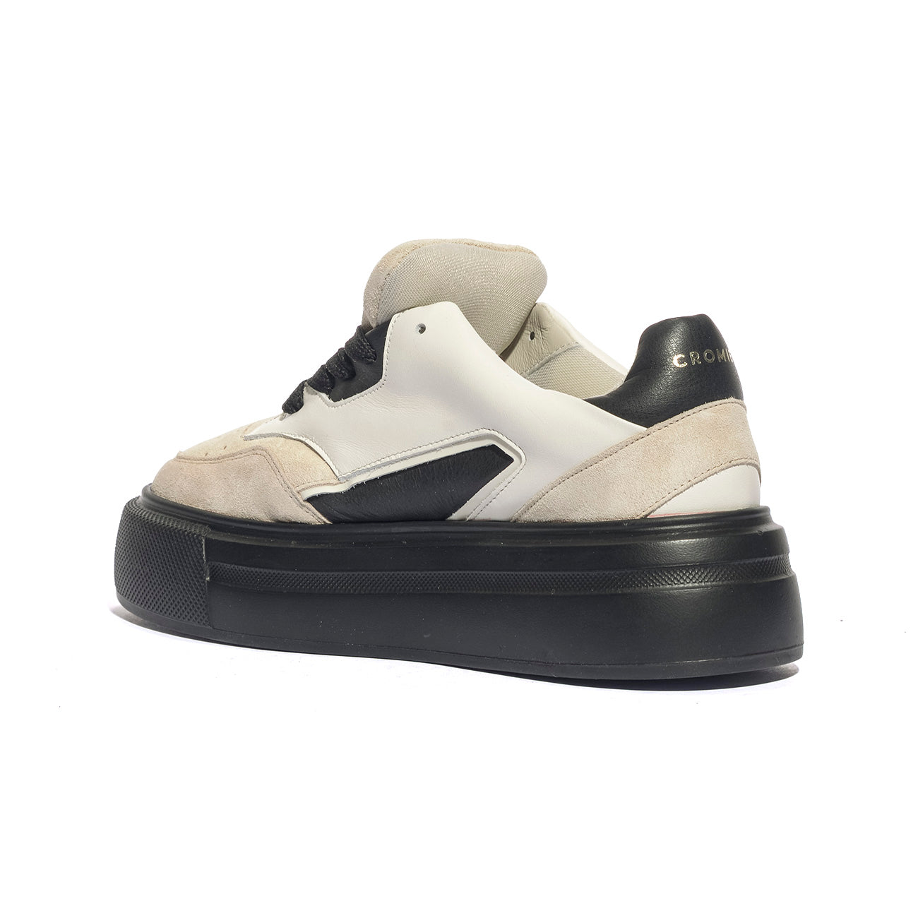 CROMIER C2A5 IVORYnero Sneakers Donna 