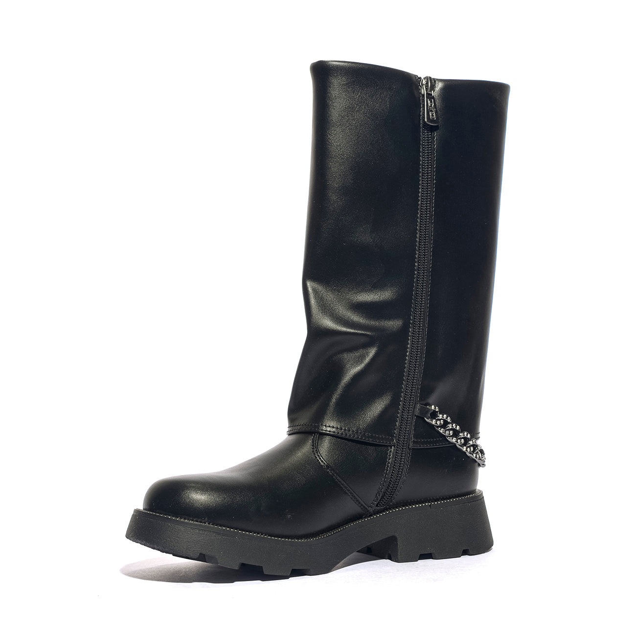 CULT T369 BLACK Anfibi Bambina 