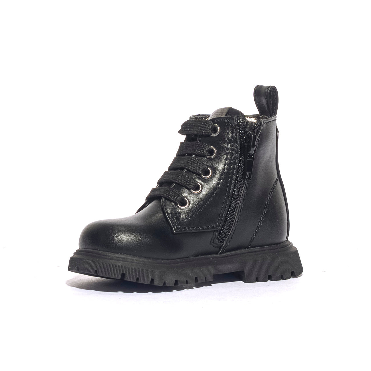 CULT T434 BLACK SILVER Stivaletti Bambina 