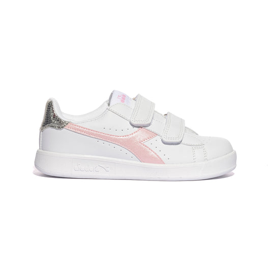 DIADORA 101182615 WHITE PINK LADY Sneakers Bambina 