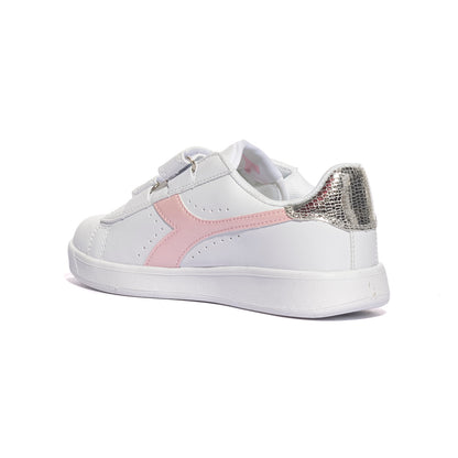 DIADORA 101182615 WHITE PINK LADY Sneakers Bambina 