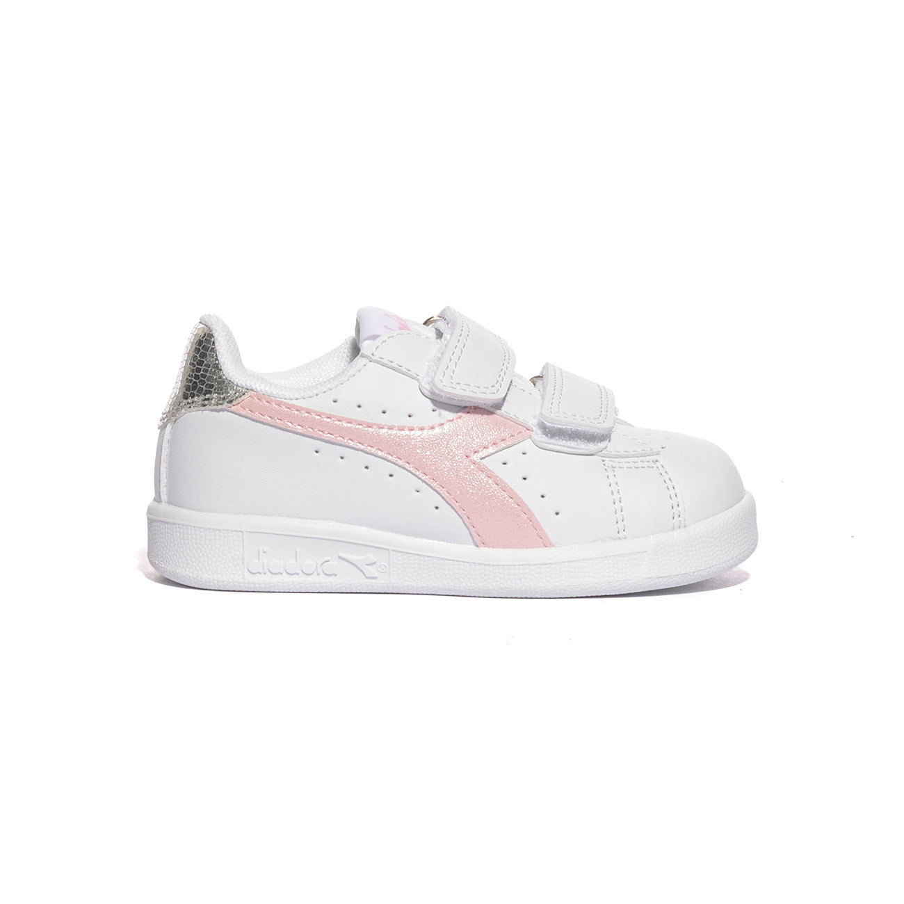 DIADORA 101182616 WHITE PINK LADY Sneakers Bambina 