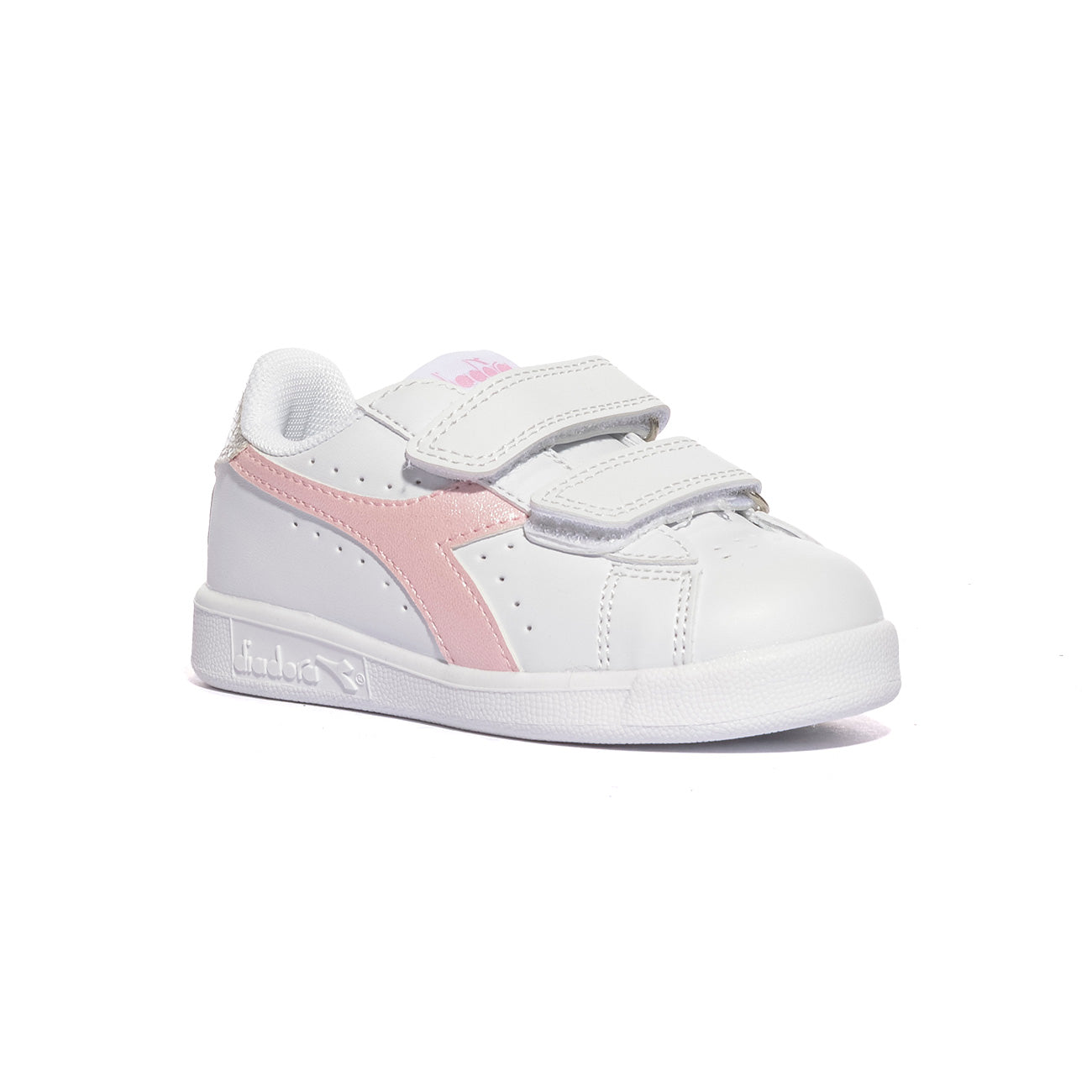 DIADORA 101182616 WHITE PINK LADY Sneakers Bambina 