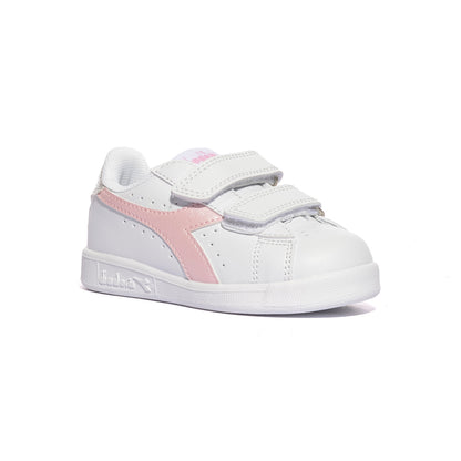 DIADORA 101182616 WHITE PINK LADY Sneakers Bambina 